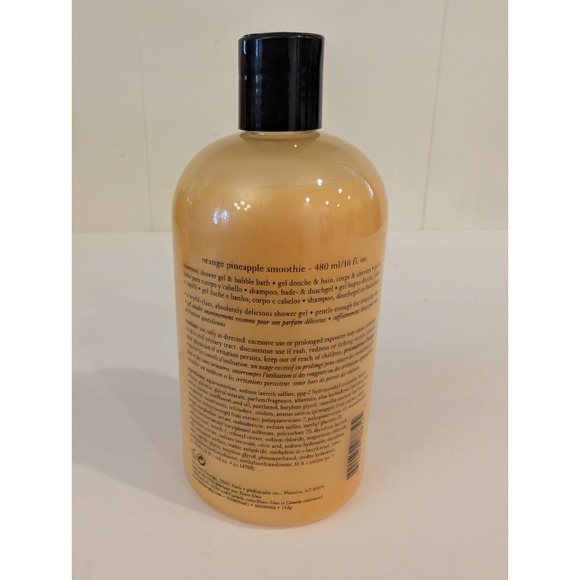 Philosophy Orange Pineapple Shampoo Shower Gel Bubble Bath - Picture 4 of 6